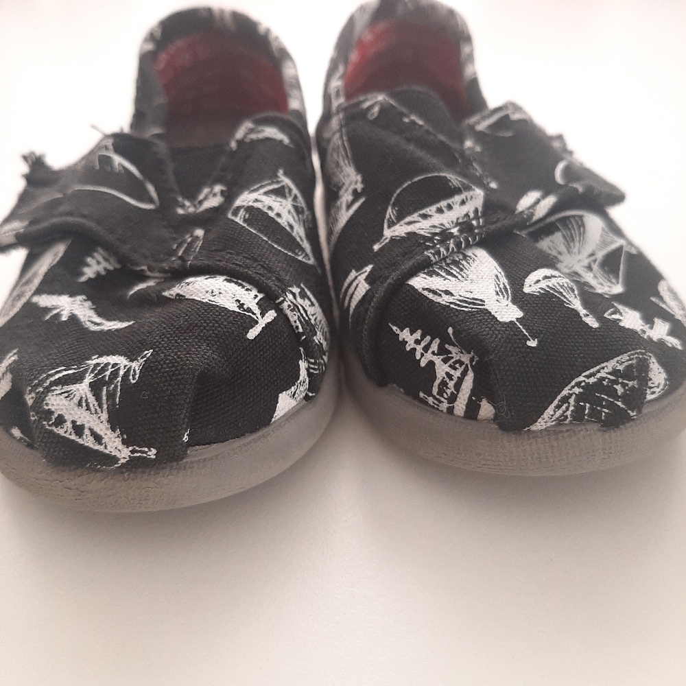 Toms Baby Alpargata Slip on Shoes size T4 - Picture 6 of 12